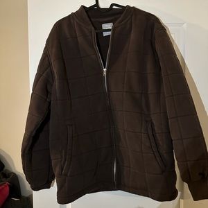 ARITZIA- brown oversized sweater jacket